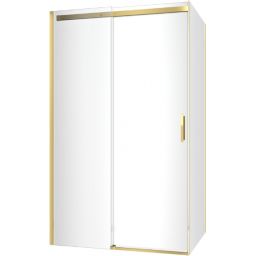 Excellent Rols kabina prysznicowa 120x80 cm złoty połysk/szkło przezroczyste KAEX.2616.K.1200.0800.GL