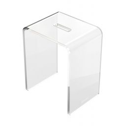 Excellent Zen stołek łazienkowy akrylowy przezroczysty DOEX.1103.350.TR