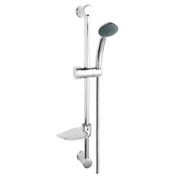Ferro Simpla zestaw prysznicowy z drążkiem chrom N120