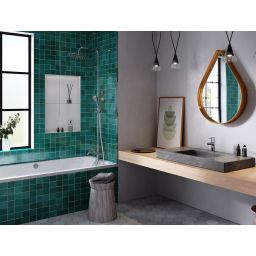 Ferro Fiesta zestaw wannowo-prysznicowy ścienny chrom NP79-BFI13U