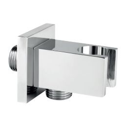 Ferro przyłącze kątowe węża z uchwytem chrom PKN15