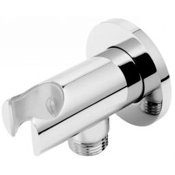 FDesign Inula przyłącze kątowe z uchwytem chrom FD8-602-11