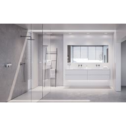 FDesign Flusso zestaw prysznicowy podtynkowy z deszczownicą chrom FD1-FLS-7PSET1-11