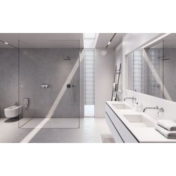 FDesign Flusso zestaw prysznicowy podtynkowy z deszczownicą chrom FD1-FLS-7PSET1-11