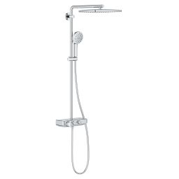 Grohe Vitalio Joy zestaw prysznicowy ścienny termostatyczny z deszczownicą chrom 1360480000