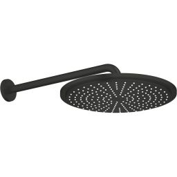 Grohe Rainshower Cosmopolitan Metal deszczownica z ramieniem 31 cm okrągła czarna 260662430