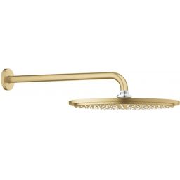 Grohe Rainshower Cosmopolitan deszczownica 31 cm okrągła z ramieniem ściennym brushed cool sunrise 26066GN0