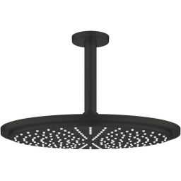 Grohe Rainshower Cosmopolitan Metal deszczownica z ramieniem 31 cm okrągła czarna 260672430