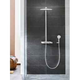 Grohe Smartcontol Rainshower System SmartControl 360 Duo zestaw prysznicowy ścienny termostatyczny z deszczownicą chrom 26250000