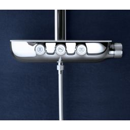 Grohe Smartcontol Rainshower System SmartControl 360 Duo zestaw prysznicowy ścienny termostatyczny z deszczownicą chrom 26250000