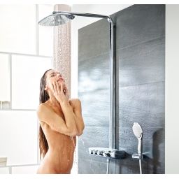 Grohe Smartcontol Rainshower System SmartControl 360 Duo zestaw prysznicowy ścienny termostatyczny z deszczownicą chrom 26250000