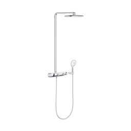 Grohe Smartcontrol Rainshower System SmartControl 360 MONO zestaw prysznicowy ścienny termostatyczny z deszczownicą chrom 26361000