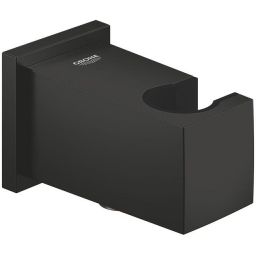 Grohe Euphoria Cube przyłącze kątowe z uchwytem czarny mat 263702430