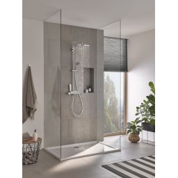 Grohe Vitalio Joy XXL 310 zestaw prysznicowy ścienny termostatyczny z deszczownicą chrom 26401001