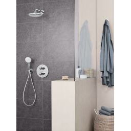 Grohe Tempesta 210 deszczownica 21 cm okrągła z ramieniem ściennym chrom 26412000