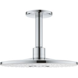 Grohe Rainshower 310 SmartActive deszczownica 31 cm okrągła z ramieniem sufitowym chrom/biały 26477LS0