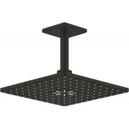 Grohe Rainshower SmartActive 130 deszczownica z ramieniem 31x31 cm kwadratowa czarna 264812430
