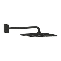 Grohe Rainshower Mono deszczownica z ramieniem 31 cm kwadratowa czarny mat 265642430