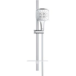 Grohe Rainshower SmartActive 130 Cube zestaw prysznicowy ścienny z drążkiem chrom 26583000