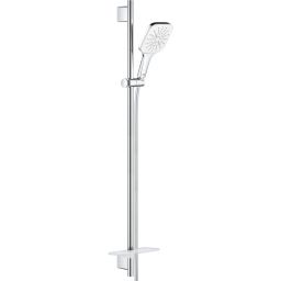 Grohe Rainshower SmartActive 130 Cube zestaw prysznicowy ścienny biały/chrom 26587LS0