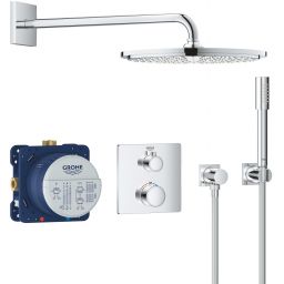 Grohe Grohtherm zestaw prysznicowy podtynkowy termostatyczny chrom 34730000