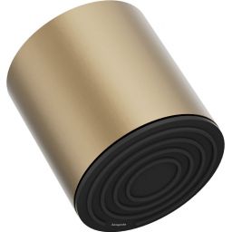 Hansgrohe Pulsify deszczownica 10,5 cm okrągła brąz szczotkowany 24132140