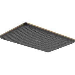 Hansgrohe Raindance Alive Q deszczownica 34,3x21,4 cm prostokątna brąz szczotkowany 24531140