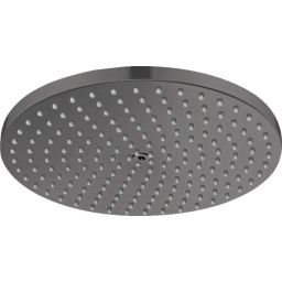 Hansgrohe Raindance S deszczownica 24x24 cm okrągła czarny mat szczotkowany 27624340