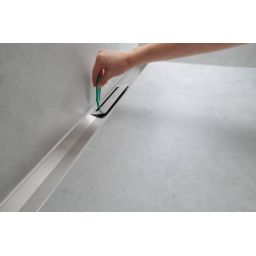 Hnsgrohe RainDrain Flex element zewnętrzny odpływu liniowego 100 cm stal szlachetna szczotkowana 56053800