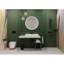 Hansgrohe RainDrain Compact odpływ liniowy z rusztem 80 cm stal 56179000