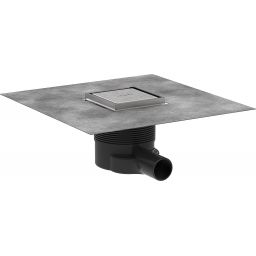 Hansgrohe RainDrain Brilliance odpływ prysznicowy 10 cm stal szlachetna szczotkowana 56250800