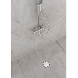 Hansgrohe RainDrain Brilliance odpływ prysznicowy 10 cm stal szlachetna szczotkowana 56250800