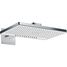 Hansgrohe Rainmaker Select deszczownica 46,6x30 cm z ramieniem prysznicowym biały/chrom 24005400