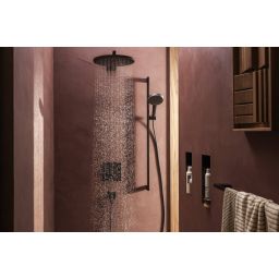 Hansgrohe Raindance Alive S deszczownica 30x30 cm okrągła czarny mat 24520670