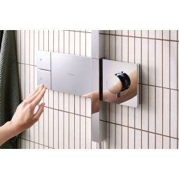 Hansgrohe Raindance Alive S zestaw prysznicowy ścienny termostatyczny z deszczownicą chrom 24582000
