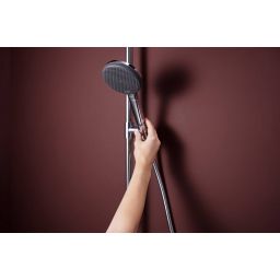 Hansgrohe Raindance Alive S Puro EcoSmart zestaw prysznicowy ścienny termostatyczny z deszczownicą chrom 24593000