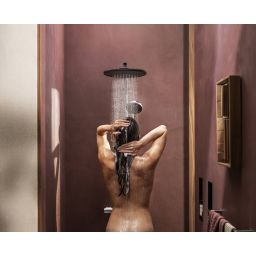 Hansgrohe Raindance Alive S Puro EcoSmart zestaw prysznicowy ścienny termostatyczny z deszczownicą chrom 24593000