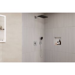 Hansgrohe Raindance Alive Q zestaw prysznicowy podtynkowy termostatyczny z deszczownicą chrom 24620000