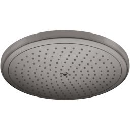Hansgrohe Croma deszczownica 28 cm okrągła EcoSmart czarny chrom szczotkowany 26221340