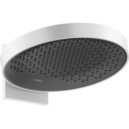 Hansgrohe Rainfinity deszczownica 36 cm okrągła z ramieniem biały mat 26230700
