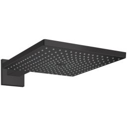 Hansgrohe Raindance E deszczownica 30 cm kwadratowa z ramieniem prysznicowym czarny mat 26238670