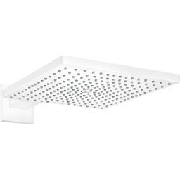 Hansgrohe Raindance E deszczownica 30 cm kwadratowa z ramieniem prysznicowym biały mat 26238700