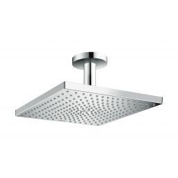 Hansgrohe Raindance E deszczownica 30 cm kwadratowa z ramieniem sufitowym chrom 26250000