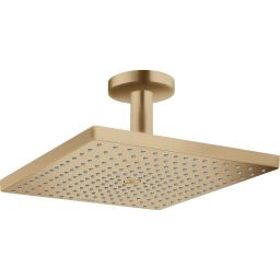 Hansgrohe Raindance E deszczownica 30 cm kwadratowa z ramieniem sufitowym brąz szczotkowany 26250140