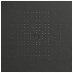 Hansgrohe Raindance deszczownica 40x40 cm kwadratowa czarny chrom szczotkowany 26252340
