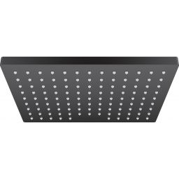 Hansgrohe Vernis Shape deszczownica 23x17 cm prostokątna EcoSmart czarny mat 26283670