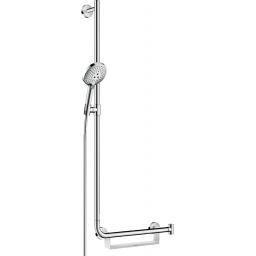 Hansgrohe Raindance Select S zestaw prysznicowy ścienny lewy chrom 26324000