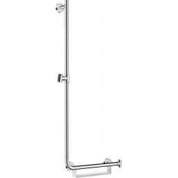 Hansgrohe Unica Comfort drążek prysznicowy 110 cm lewy biały/chrom 26403400