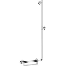 Hansgrohe Unica Comfort drążek prysznicowy 110 cm prawy biały/chrom 26404400