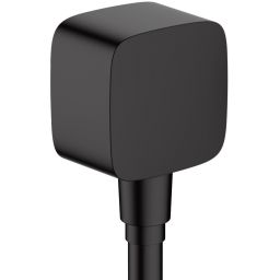 Hansgrohe Fixfit przyłącze kątowe z zaworem zwrotnym czarny mat 26457670